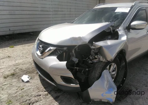 2015 Nissan Rogue Sv from USA, damaged, VIN KNMAT2MT4FP532914